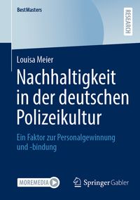 Produktbild: Nachhaltigkeit in der deutschen Polizeikultur