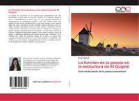 Produktbild: La funci&oacute;n de la poes&iacute;a en la estructura de El Quijote
