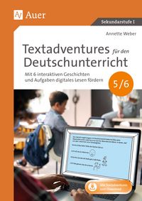 Produktbild: Textadventures f&uuml;r den Deutschunterricht 5-6