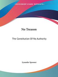 Produktbild: Spooner, L: No Treason