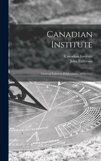 Produktbild: Canadian Institute [microform]