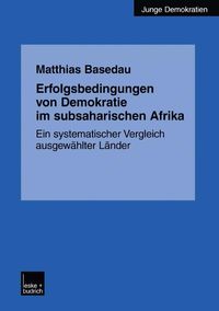 Produktbild: Erfolgsbedingungen von Demokratie im subsaharischen Afrika