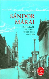 Produktbild: Journal. Les ann&eacute;es hongroises : 1943-1948