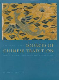 Produktbild: Bary, W: Sources of Chinese Tradition - From Earliest Times