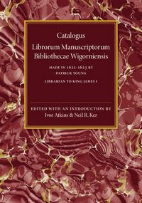 Produktbild: Catalogus Librorum Manuscriptorum Bibliothecae Wigorniensis