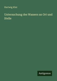 Produktbild: Untersuchung des Wassers an Ort und Stelle