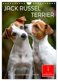 Produktbild: Jack Russel Terrier - furchtlos und viel Selbstvertrauen (Wandkalender 2027 DIN A4 hoch), CALVENDO Monatskalender