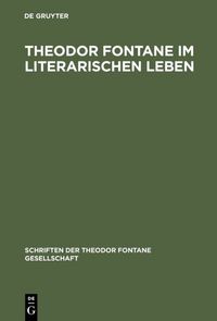 Produktbild: Theodor Fontane im literarischen Leben