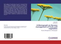 Produktbild: A Monograph on Nursery management of fruits and vegetables