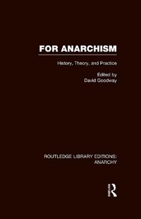 Produktbild: For Anarchism (RLE Anarchy)