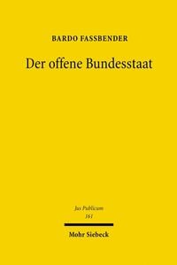 Produktbild: Der offene Bundesstaat