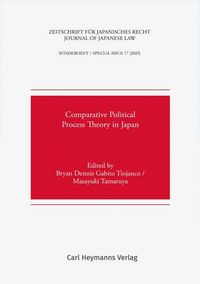 Produktbild: Comparative Political Process Theory in Japan (ZJapanR Sonde