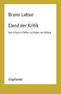 Produktbild: Elend der Kritik