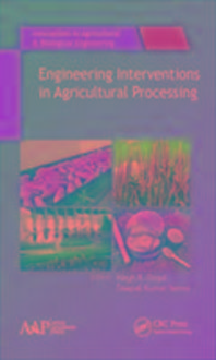 Produktbild: Engineering Interventions in Agricultural Processing