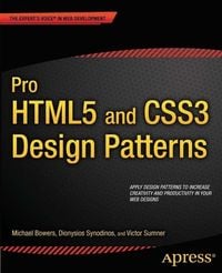 Produktbild: Pro HTML5 and CSS3 Design Patterns