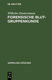 Produktbild: Forensische Blutgruppenkunde