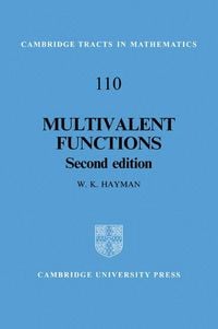 Produktbild: Multivalent Functions