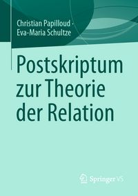 Produktbild: Postskriptum zur Theorie der Relation
