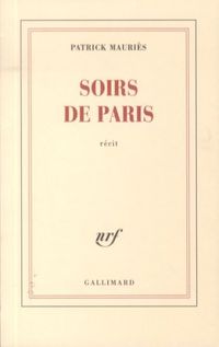 Produktbild: Soirs de Paris : r&eacute;cit