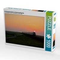 Produktbild: Die Nordostseebahn im Sonnenuntergang (Puzzle)