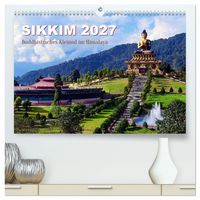 Produktbild: Sikkim &ndash; Buddhistisches Kleinod im Himalaya (hochwertiger Premium Wandkalender 2027 DIN A2 quer), Kunstdruck in Hochglanz