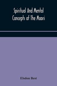 Produktbild: Spiritual And Mental Concepts Of The Maori