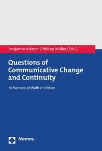Produktbild: Questions of Communicative Change and Continuity