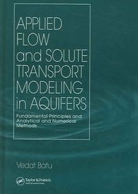 Produktbild: Batu, V: Applied Flow and Solute Transport Modeling in Aquif