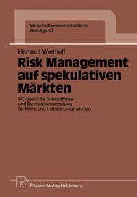 Produktbild: Risk Management auf spekulativen M&auml;rkten