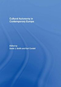 Produktbild: Cultural Autonomy in Contemporary Europe