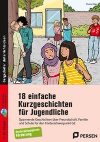 Produktbild: 18 einfache Kurzgeschichten f&uuml;r Jugendliche