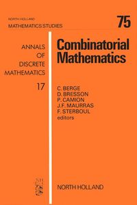 Produktbild: Combinatorial Mathematics