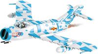 COBI Historical Collection 2424 - MiG-17 NATO Code Fresco, Jagdflugzeug, Vietman War, 577 Klemmbausteine