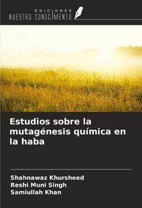 Produktbild: Estudios sobre la mutag&eacute;nesis qu&iacute;mica en la haba