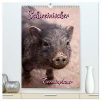 Produktbild: Schweinischer Terminplaner (hochwertiger Premium Wandkalender 2027 DIN A2 hoch), Kunstdruck in Hochglanz