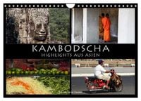 Produktbild: Kambodscha - Highlights aus Asien 2026 (Wandkalender 2026 DIN A4 quer), CALVENDO Monatskalender