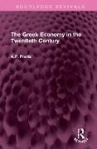 Produktbild: Greek Economy in the Twentieth Century