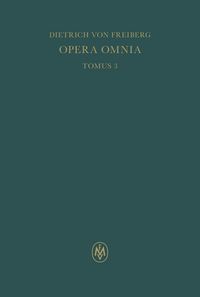 Produktbild: Opera omnia, Tomus III. Schriften zur Naturphilosophie und Metaphysik