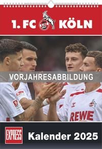 Produktbild: 1. FC Köln 2026 - Fußball-Kalender - Express-Fankalender - Wandkalender 29,7 x 42 cm