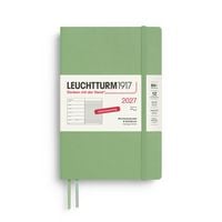 Produktbild: Wochenkalender & Notizbuch Paperback (B6+) 2027, Softcover, Salbei, Deutsch