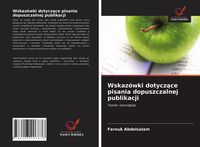 Produktbild: Wskaz&oacute;wki dotycz&iquest;ce pisania dopuszczalnej publikacji