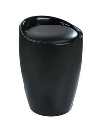Produktbild: Hocker Mod. Candy Black, mit abnehmbarem W&auml;schesammler