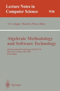 Produktbild: Algebraic Methodology and Software Technology