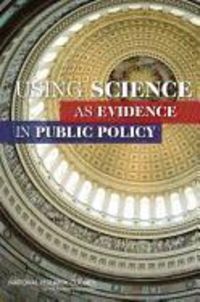 Produktbild: Using Science as Evidence in Public Policy
