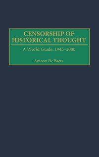 Produktbild: Censorship of Historical Thought