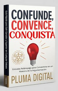 Produktbild: Confunde, Convence, Conquista: Gu&iacute;a R&aacute;pida para Salir Ganador y Superior en Cualquier Debate