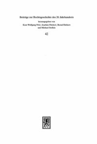 Produktbild: Das Bewahrungsgesetz (1918-1967)