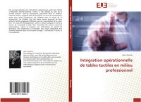 Produktbild: Int&eacute;gration op&eacute;rationnelle de tables tactiles en milieu professionnel