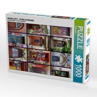 Produktbild: CALVENDO Puzzle ANGEKLOPFT - T&Uuml;REN IN BREMEN | 1000 Teile Lege-Gr&ouml;&szlig;e 64x48cm Foto-Puzzle f&uuml;r gl&uuml;ckliche Stunden
