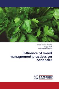 Produktbild: Influence of weed management practices on coriander